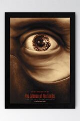 Kuzuların Sessizliği Çerçeveli Tablo - Film Posteri Tablo