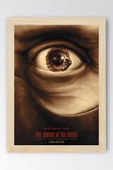 Kuzuların Sessizliği Çerçeveli Tablo - Film Posteri Tablo
