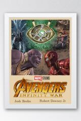 Avengers Infinity War Çerçeveli Tablo - Yenilmezler Marvel Poster Tablo