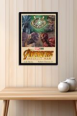 Avengers Infinity War Çerçeveli Tablo - Yenilmezler Marvel Poster Tablo