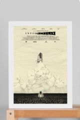 Interstellar Çerçeveli Tablo - Yıldızlararası Film Posteri Tablo