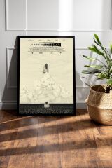 Interstellar Çerçeveli Tablo - Yıldızlararası Film Posteri Tablo