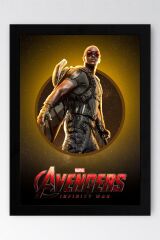 The Falcon Çerçeveli Tablo - Marvel Avengers Poster Tablo
