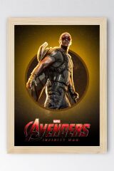 The Falcon Çerçeveli Tablo - Marvel Avengers Poster Tablo