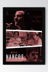 Narcos Çerçeveli Tablo - Narcos Dizi Posteri Tablo