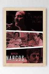 Narcos Çerçeveli Tablo - Narcos Dizi Posteri Tablo