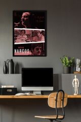 Narcos Çerçeveli Tablo - Narcos Dizi Posteri Tablo