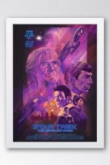 Star Trek Çerçeveli Tablo - Uzay Yolu Fim Posteri Tablo
