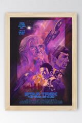 Star Trek Çerçeveli Tablo - Uzay Yolu Fim Posteri Tablo