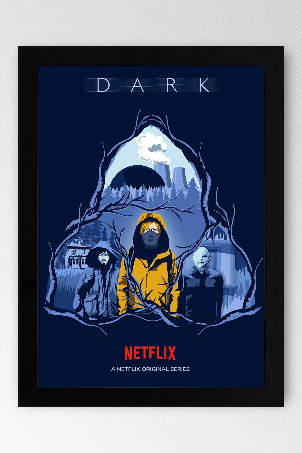 Dark Dizisi Çerçeveli Tablo - Poster Tablo