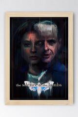 Kuzuların Sessizliği Çerçeveli Tablo - Film Posteri Tablo