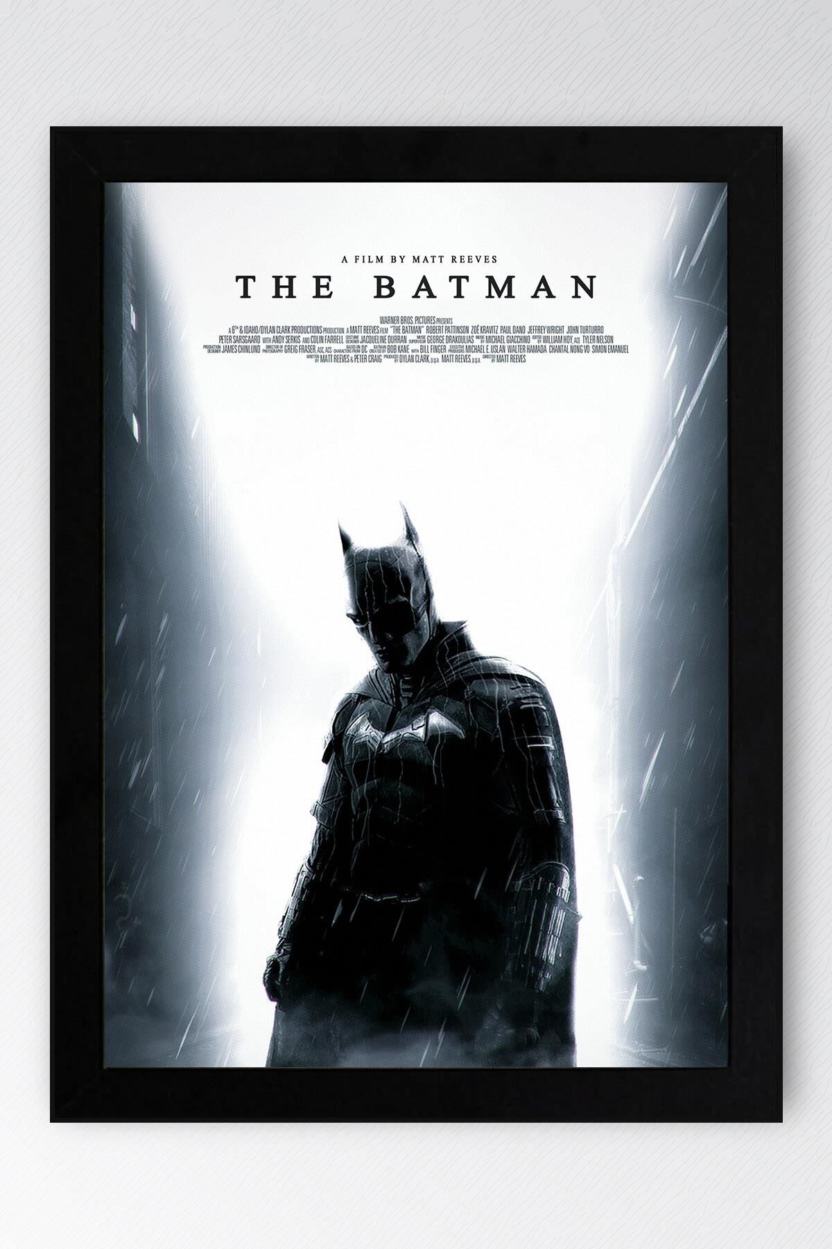 The Batman Çerçeveli Tablo - Film Afişi Poster Tablo