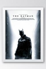 The Batman Çerçeveli Tablo - Film Afişi Poster Tablo