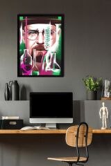 Breaking Bad Çerçeveli Tablo - Dizi Afişi Poster Tablo