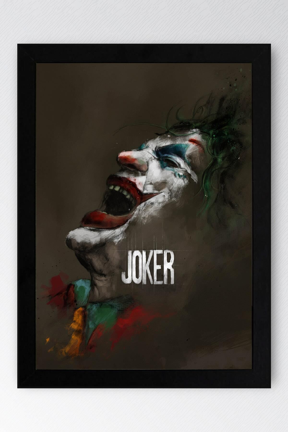 Joker Çerçeveli Tablo - Film Posteri Tablo