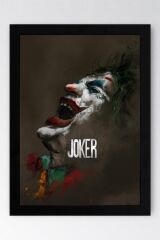 Joker Çerçeveli Tablo - Film Posteri Tablo
