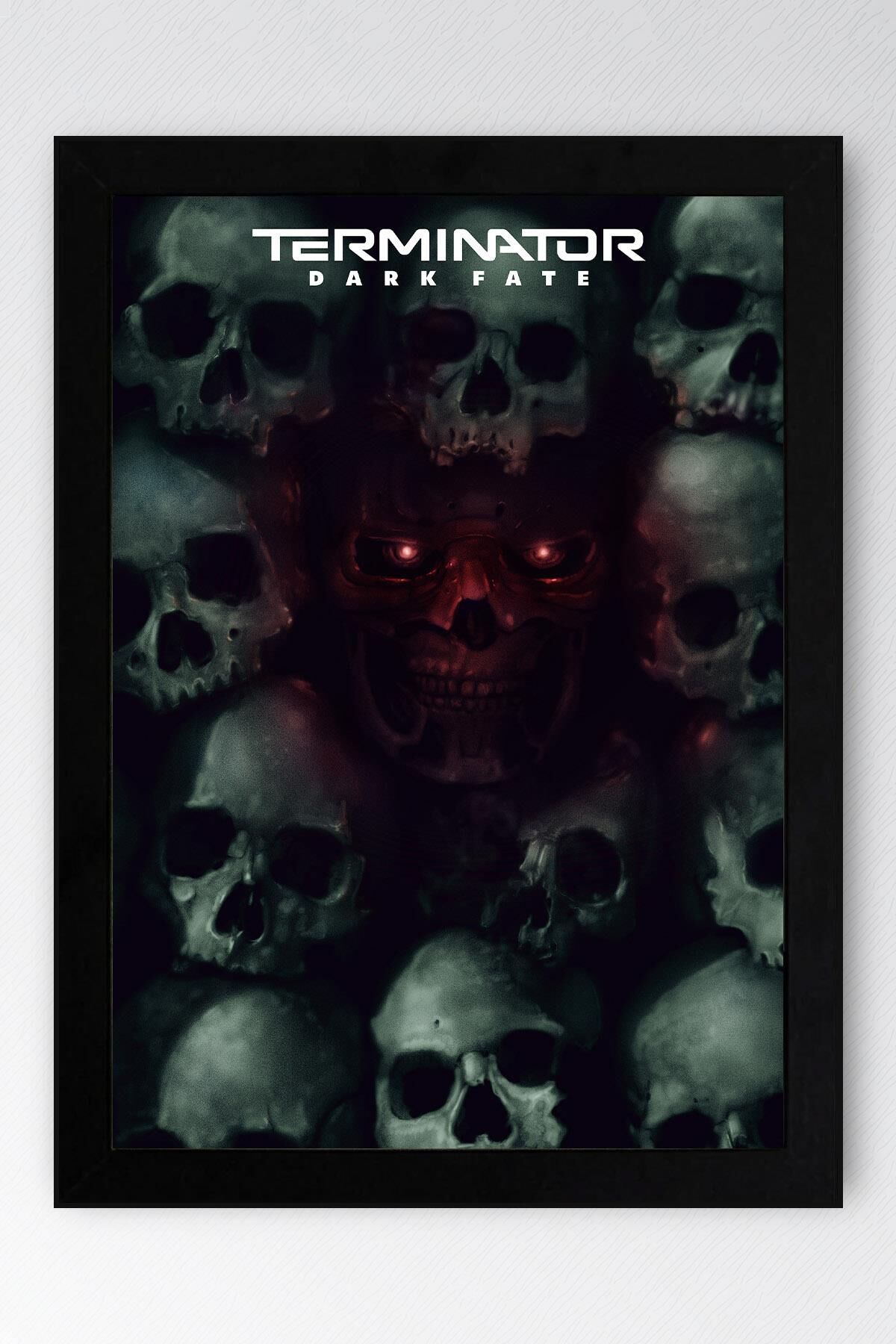 Terminator Dark Fate Çerçeveli Tablo - Terminatör Film Posteri Tablo