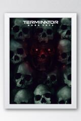 Terminator Dark Fate Çerçeveli Tablo - Terminatör Film Posteri Tablo