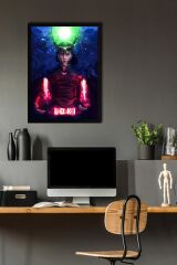 Loki Çerçeveli Tablo - Marvel Dizi Posteri Tablo