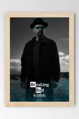 Breaking Bad Çerçeveli Tablo - Dizi Afişi Heisenberg Poster Tablo