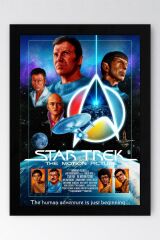 Star Trek Çerçeveli Tablo - Uzay Yolu Fim Posteri Tablo