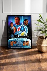 Star Trek Çerçeveli Tablo - Uzay Yolu Fim Posteri Tablo