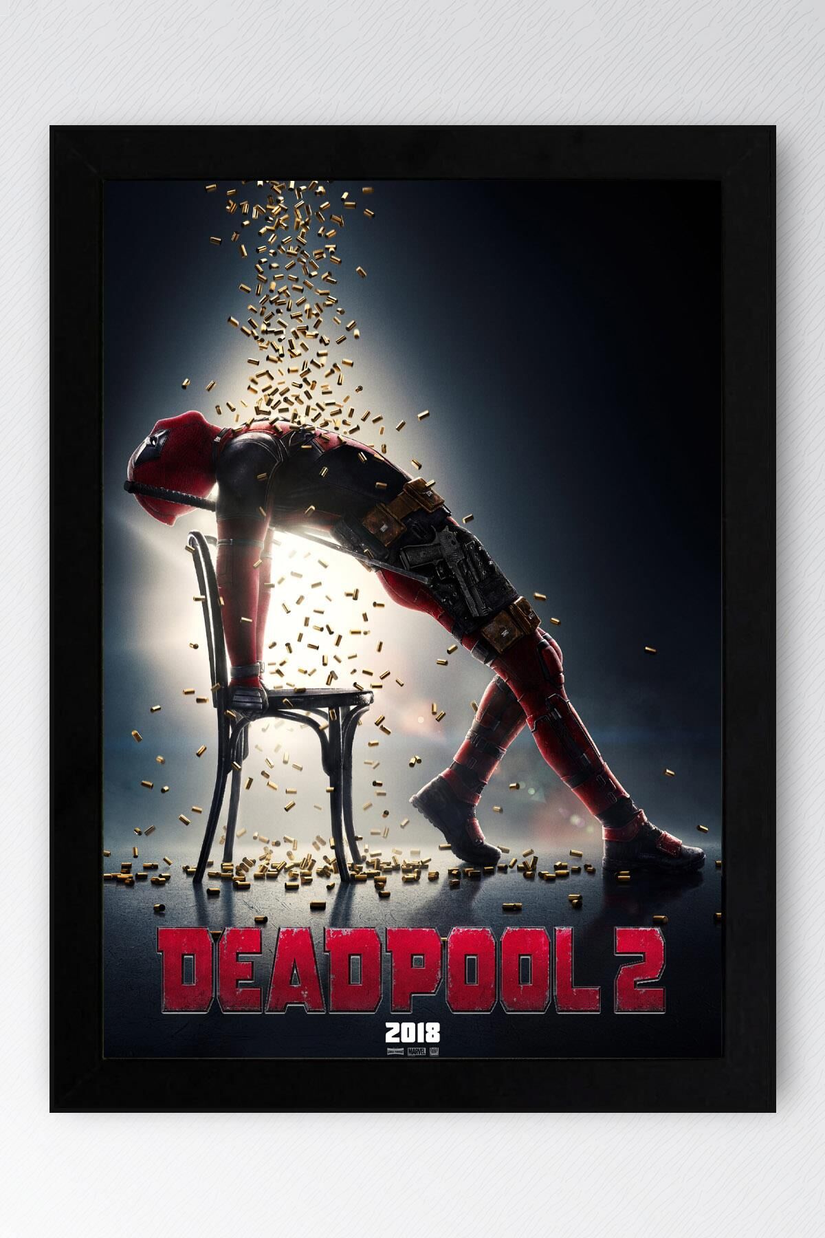 Deadpool Çerçeveli Tablo - Marvel Film Poster Tablo
