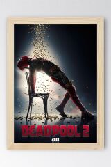 Deadpool Çerçeveli Tablo - Marvel Film Poster Tablo