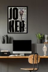 Joker Çerçeveli Tablo - Film Posteri Tablo