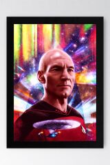 Star Trek Çerçeveli Tablo - Uzay Yolu Fim Posteri Tablo