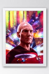 Star Trek Çerçeveli Tablo - Uzay Yolu Fim Posteri Tablo
