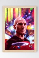 Star Trek Çerçeveli Tablo - Uzay Yolu Fim Posteri Tablo