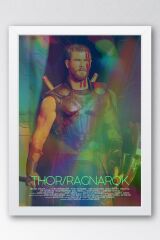 Thor Ragnarok Çerçeveli Tablo - Marvel Film Posteri Tablo