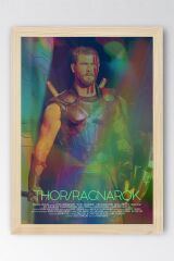Thor Ragnarok Çerçeveli Tablo - Marvel Film Posteri Tablo