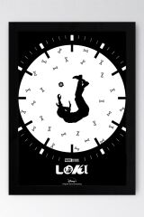 Loki Çerçeveli Tablo - Marvel Dizi Posteri Tablo