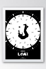 Loki Çerçeveli Tablo - Marvel Dizi Posteri Tablo