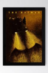 Batman Batmobile Çerçeveli Tablo - Poster Tablo