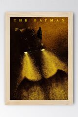Batman Batmobile Çerçeveli Tablo - Poster Tablo