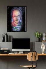 Breaking Bad Çerçeveli Tablo - Dizi Afişi Walter White Poster Tablo