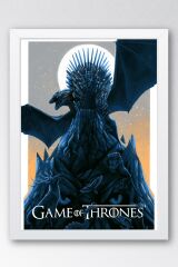 Game of Thrones Çerçeveli Tablo - Taht Oyunları Dizi Posteri Tablo