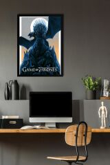 Game of Thrones Çerçeveli Tablo - Taht Oyunları Dizi Posteri Tablo