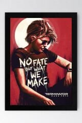 Terminator Dark Fate Çerçeveli Tablo - Terminatör Film Posteri Tablo