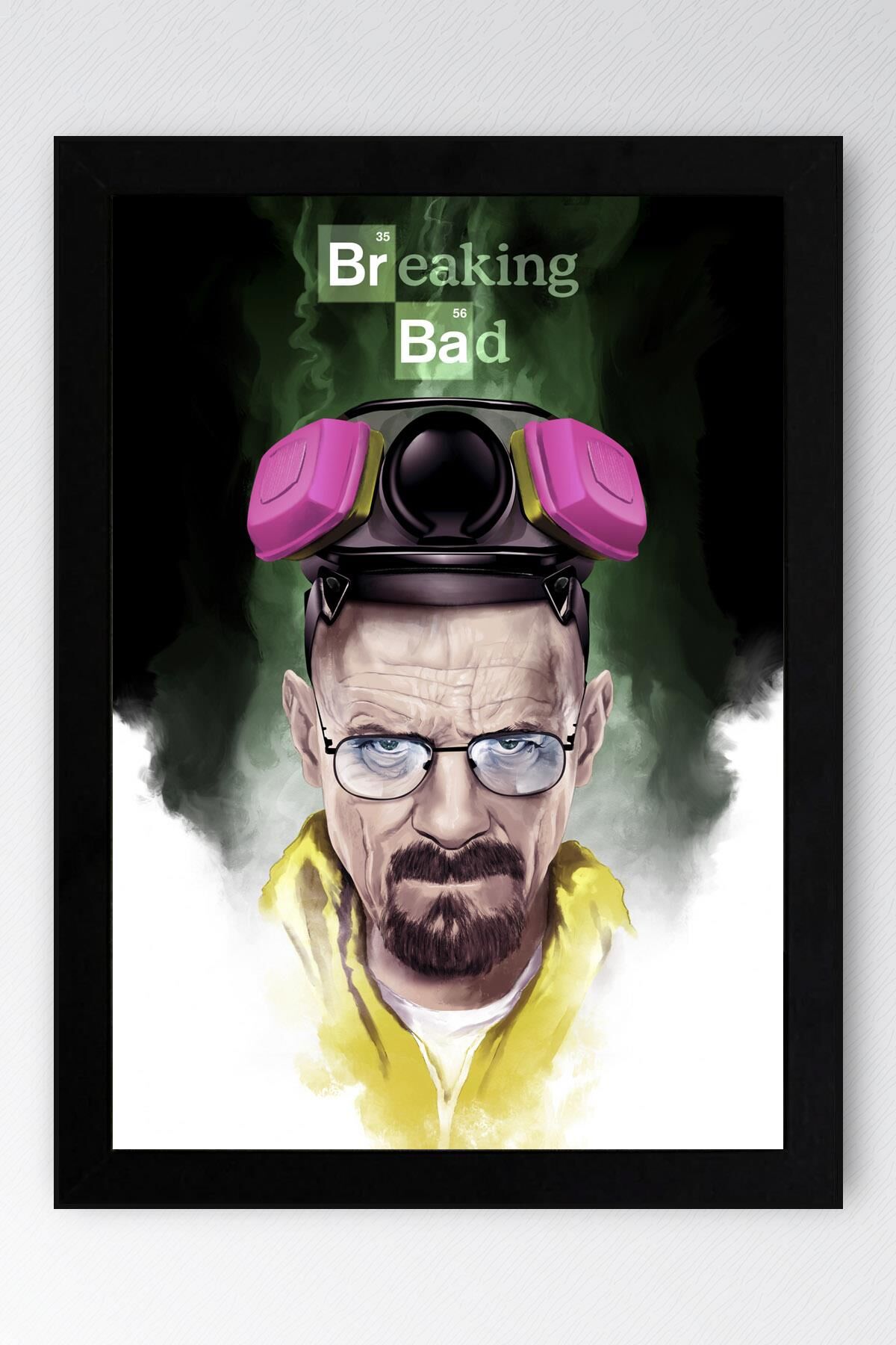 Breaking Bad Çerçeveli Tablo - Dizi Afişi Poster Tablo