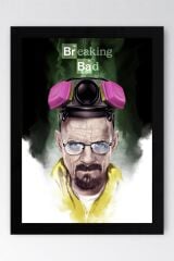 Breaking Bad Çerçeveli Tablo - Dizi Afişi Poster Tablo