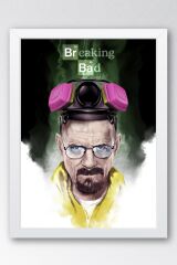 Breaking Bad Çerçeveli Tablo - Dizi Afişi Poster Tablo