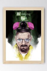 Breaking Bad Çerçeveli Tablo - Dizi Afişi Poster Tablo