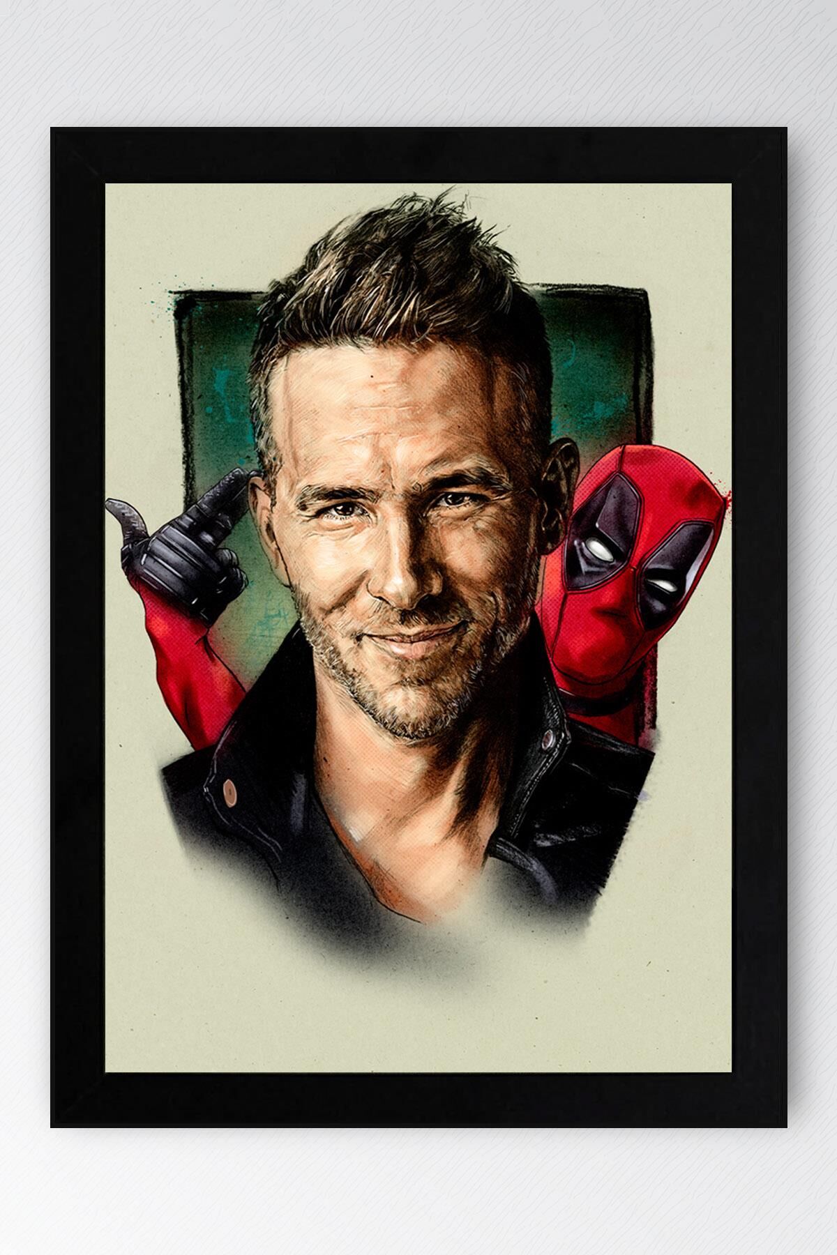 Deadpool Çerçeveli Tablo - Marvel Film Poster Tablo