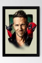 Deadpool Çerçeveli Tablo - Marvel Film Poster Tablo