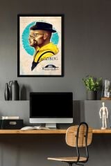 Breaking Bad Çerçeveli Tablo - Dizi Afişi Poster Tablo