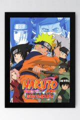 Naruto Çerçeveli Tablo - Naruto Manga Anime Posteri Tablo